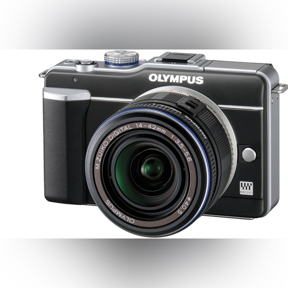 Olympus dark gray  Digital Camera